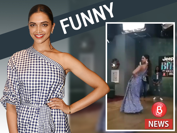 Video Alert Deepika Padukone S Fun Catwalk On Neha Dhupia S Show Will Crack You Up Bollywood Bubble