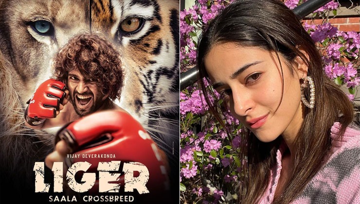 Liger Ananya Panday Shares A Glimpse Of Vijay Deverakonda From The