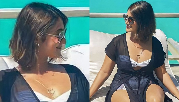 Ileana D Cruz Flaunts Her Toned Legs As She Slays In A White Bikini