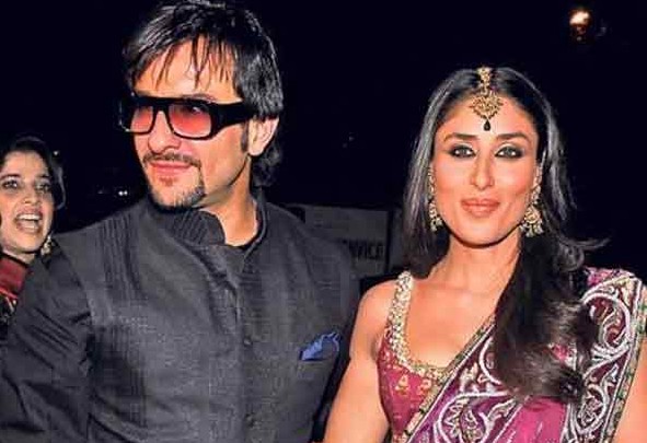Kareena Kapoor with Saif Ali Khan