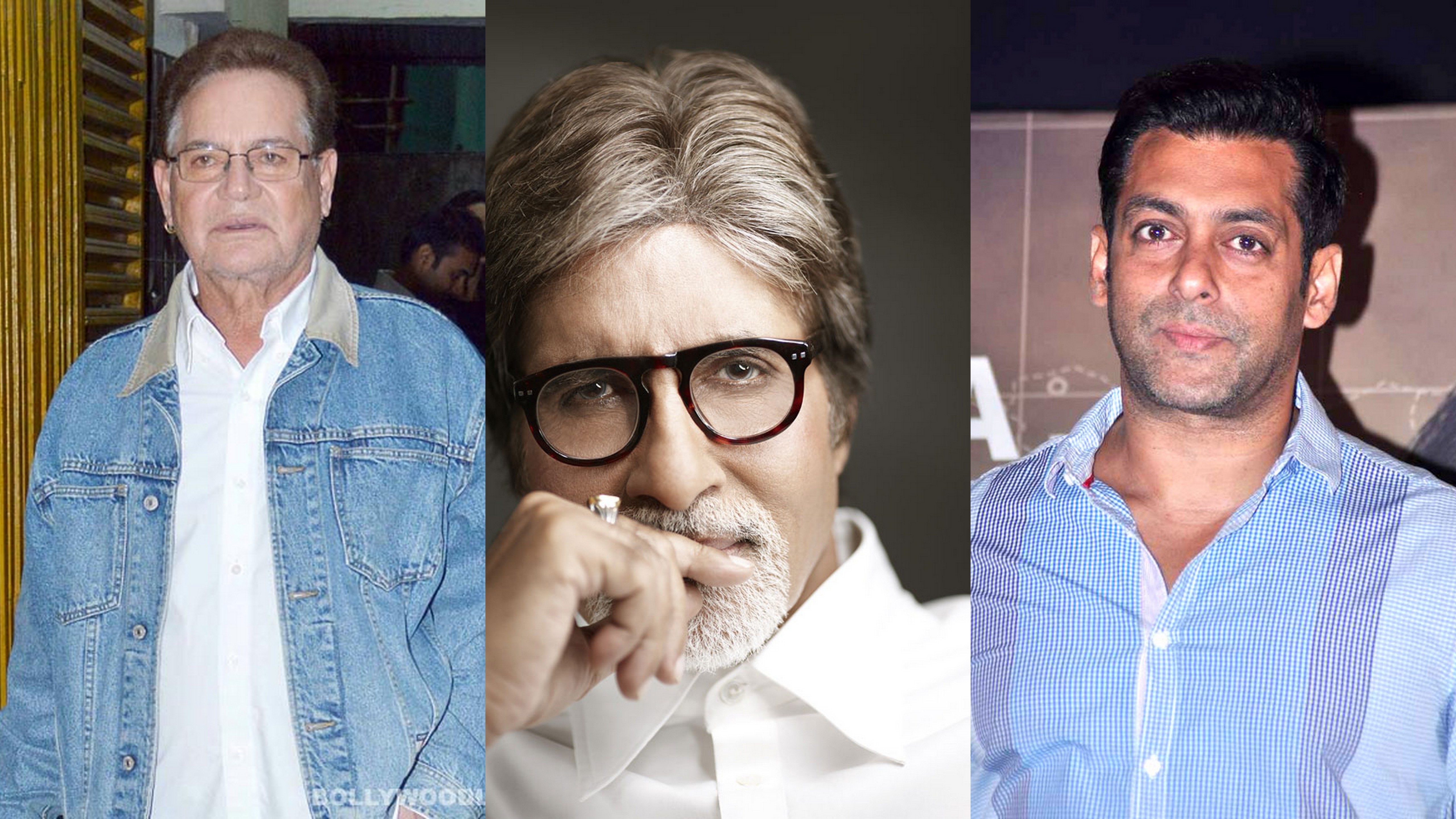 Salim Khan, Amitabh Bachchan and Salman Khan