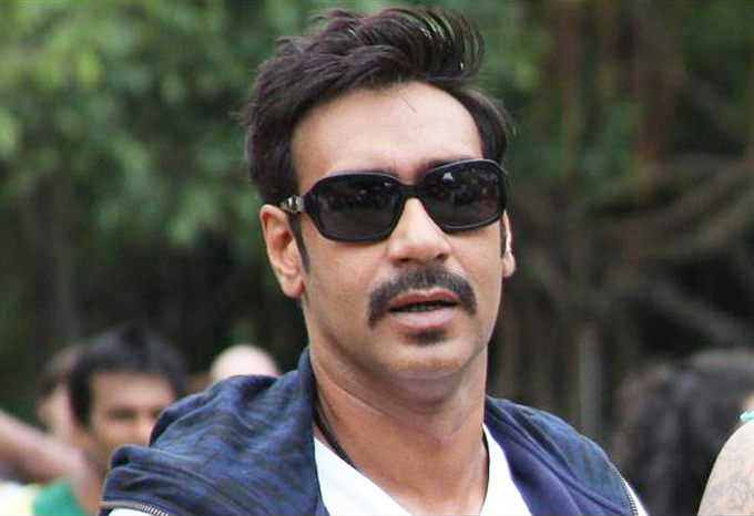 Ajay Devgn in glares