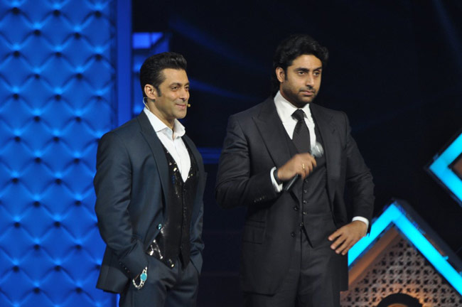 Salman Khan with Abhishek Bachchan