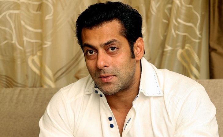 Salman Khan in white shirt