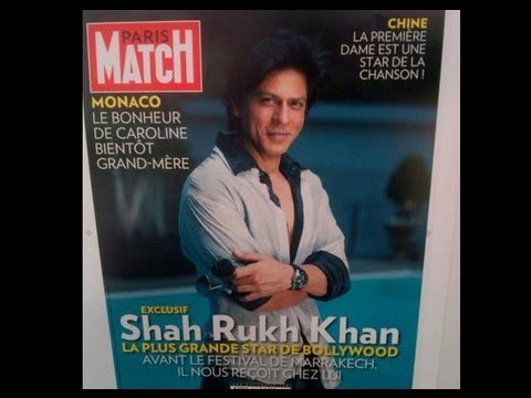 Shahrukh Khan on French Magazine Cover.