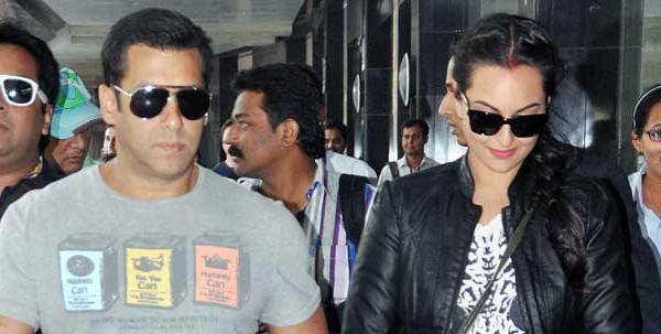 Sonakshi Sinha with Salman Khan