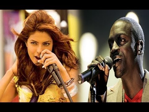 Akon with Priyanka Chopra