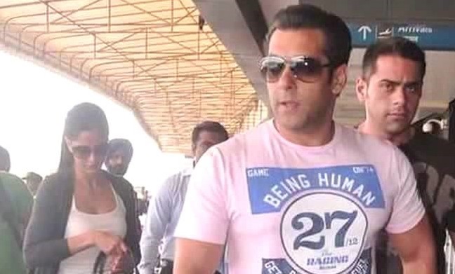 Salman Khan's bag found stuffed with women's clothes
