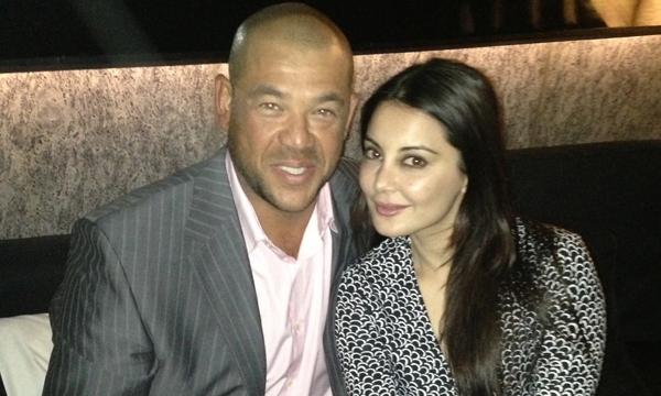Minissha Lamba with Andrew Symonds