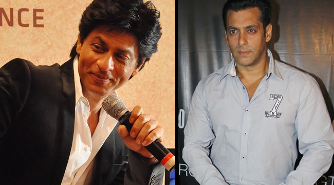 Shahrukh Khan and Salman Khan