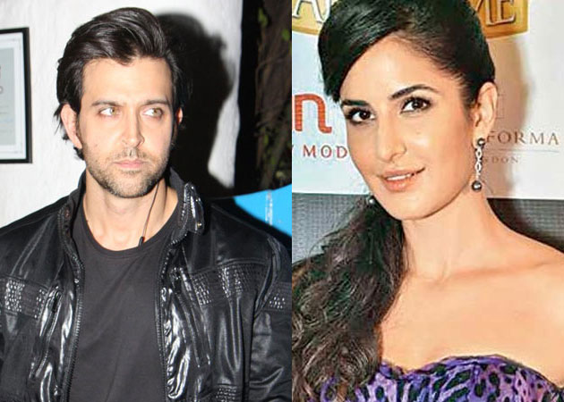 Katrina Kaif and Hrithik Roshan