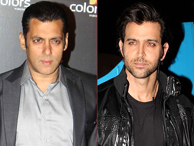 Hrithik Roshan and Salman Khan
