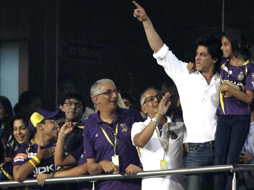 Shah Rukh Khan with Daughter