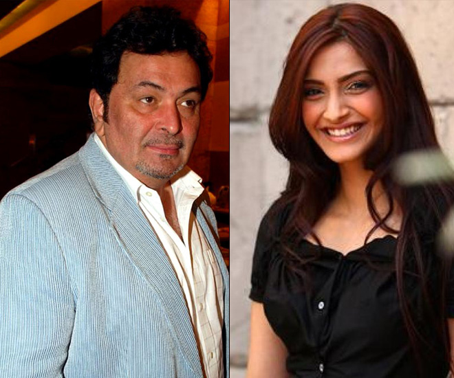 Rishi Kapoor and Sonam Kapoor