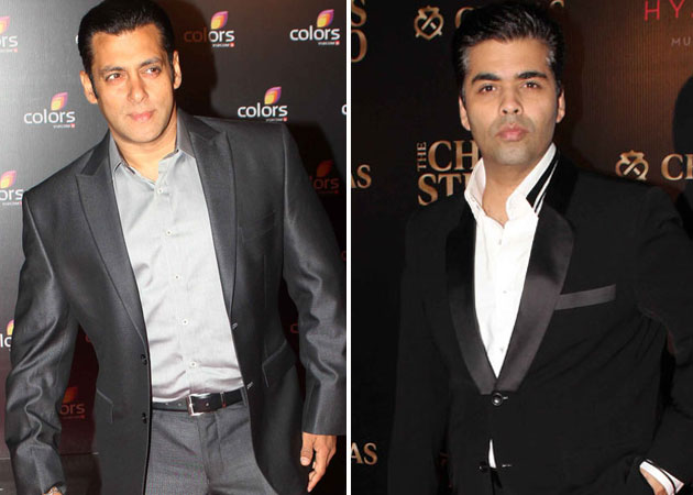 Salman Khan and Karan Johar