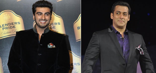 Arjun Kapoor with Salman Khan