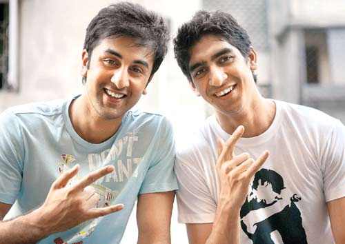 Ayan Mukerji with Ranbir Kapoor