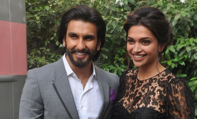 Deepika Padukone with Ranveer Singh