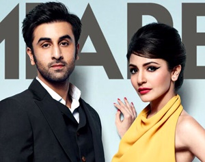 Anushka Sharma with Ranbir Kapoor