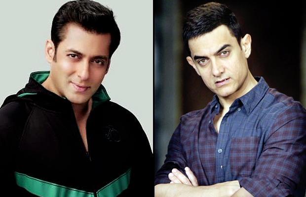 Aamir Khan with Salman Khan
