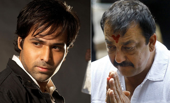 Emraan Hashmi with Sanjay Dutt
