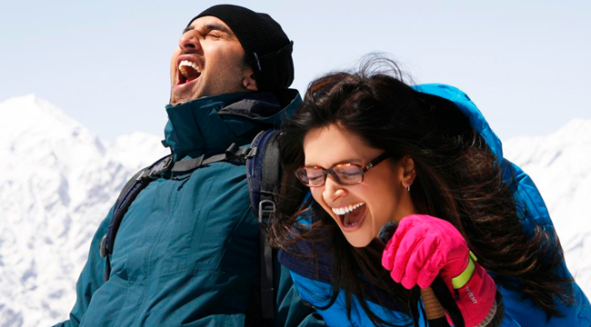 Deepika Padukone with Ranbir Kapoor