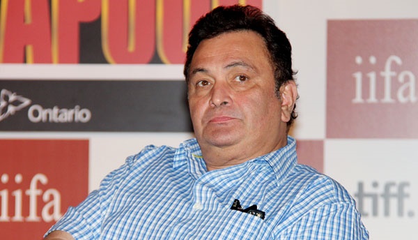 Rishi Kapoor angry