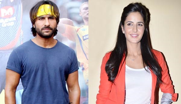 Saif Ali Khan with Katrina Kaif