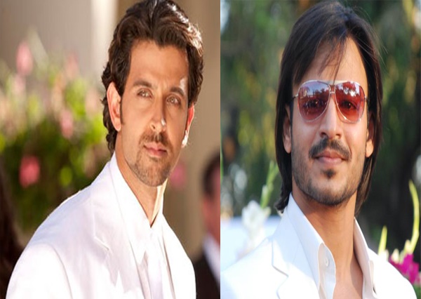 Vivek Oberoi and Hrithik Roshan in white suit