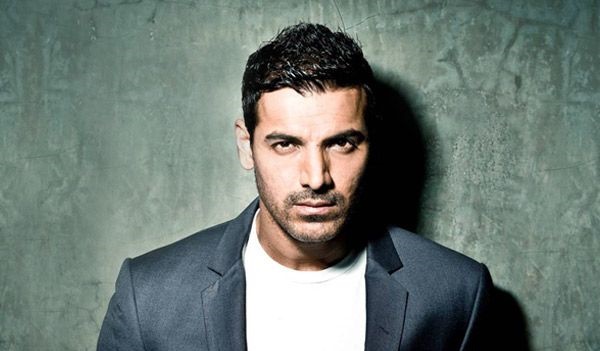 John Abraham in angry look
