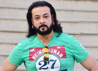 Santosh Shukla in serious look