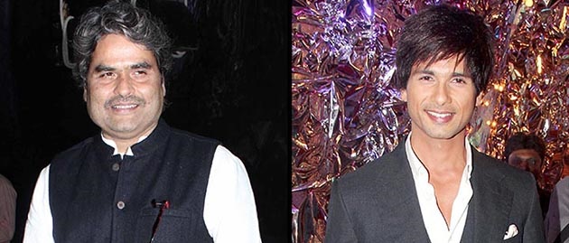 Shahid Kapoor with Vishal Bhardwaj