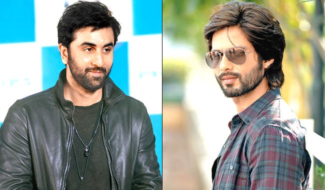 Shahid Kapoor and Ranbir Kapoor bonding