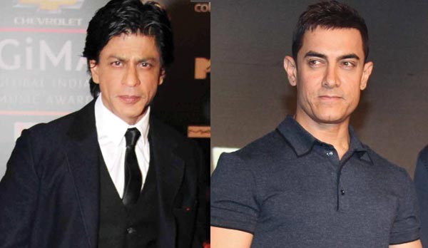 Aamir Khan and Shahrukh Khan