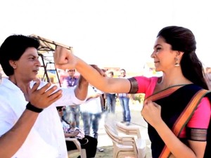 Video - Why did Deepika Padukone slap Shahrukh Khan ?