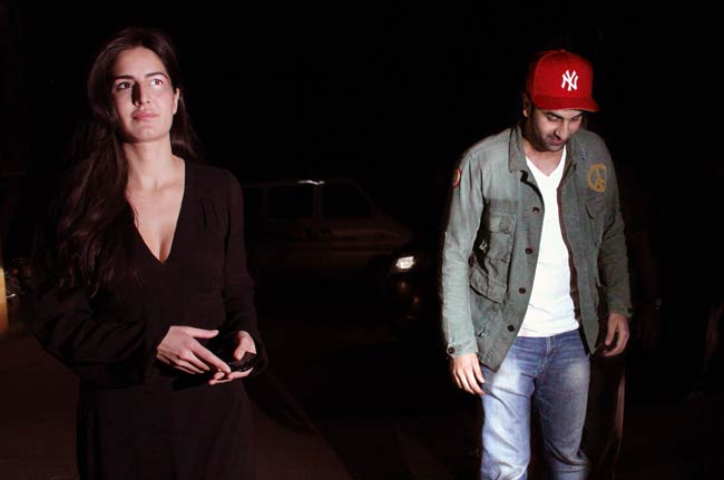 Ranbir Kapoor Spotted With Katrina Kaif Outside Vidya Balan's House