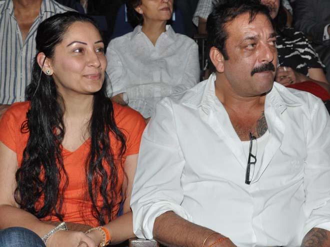 Manyata Dutt In orange