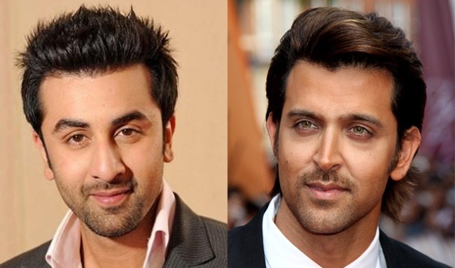 Ranbir Kapoor and Hrithik Roshan in hot look