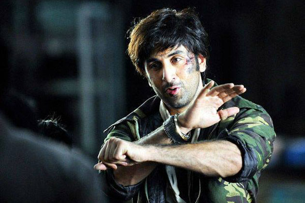 Ranbir Kapoor in action mood