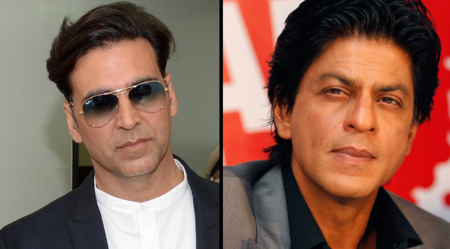 Akshay Kumar versus Shahrukh Khan