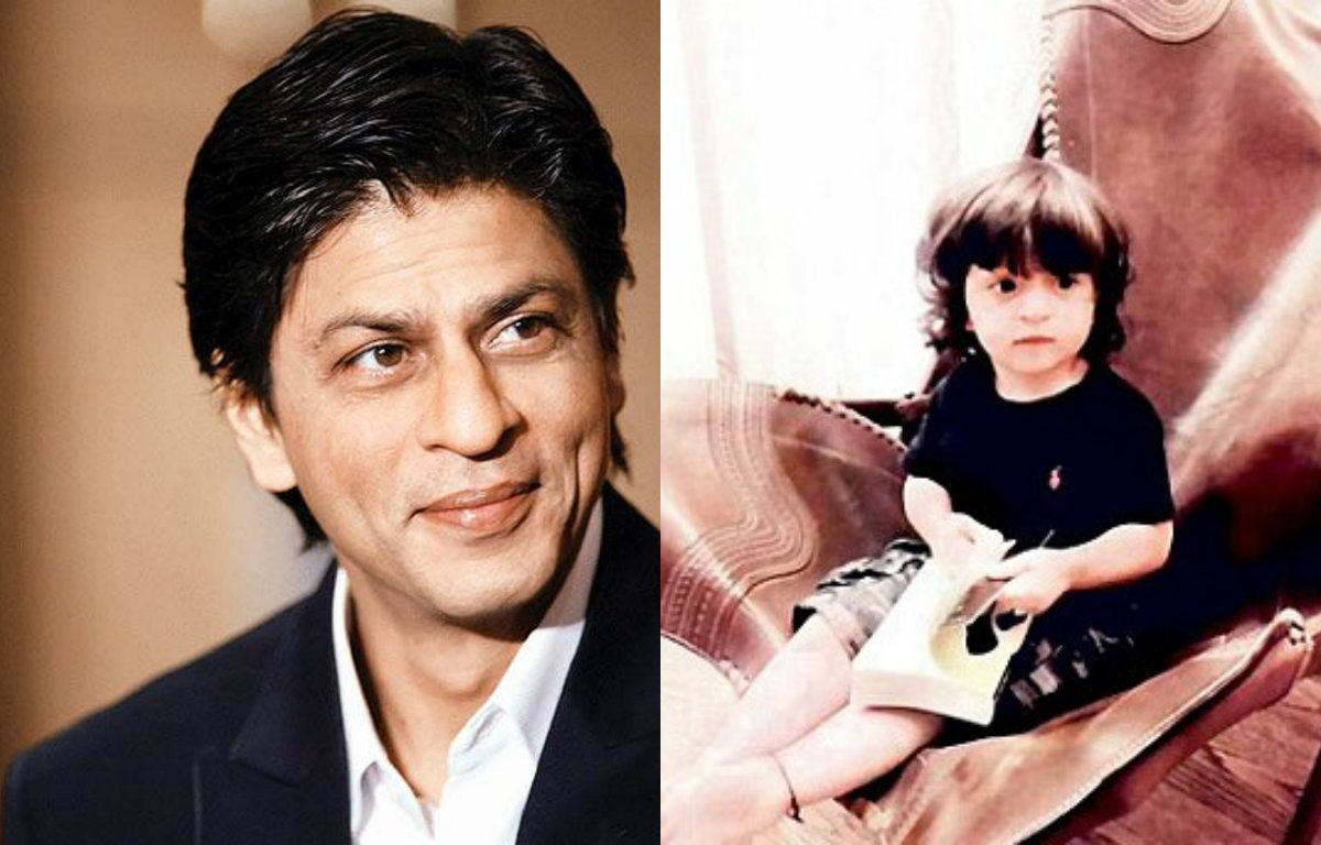 Shahrukh Khan with Abram Khan