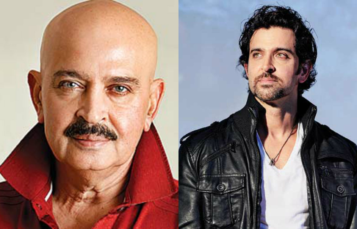 Rakesh Roshan And His Son Hrithik Roshan