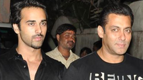 Salman Khan with Pulkit Samrat