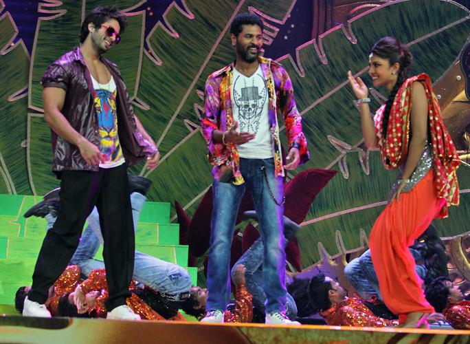 Prabhudheva and Shahid Kapoor