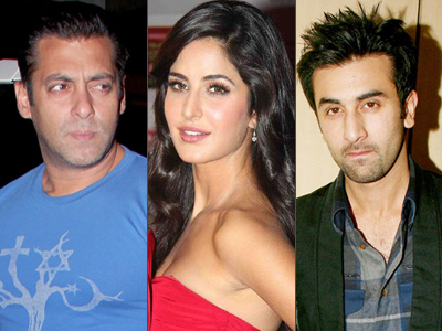 Ranbir, Salman, and Katrina