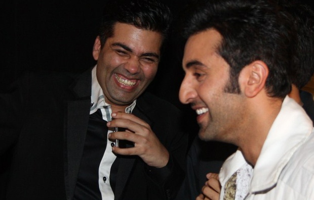 Ranbir Kapoor and Karan Johar