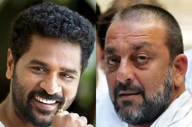Sanjay Dutt and Prabhu Deva