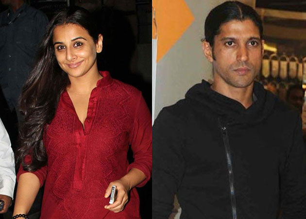Vidya Balan and Farhan Akhtar