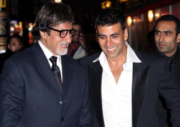 Amitabh Bachchan and Akshay Kumar