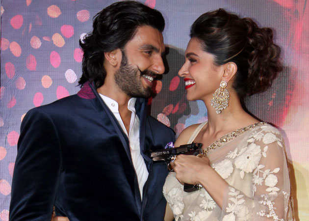 Ranveer Singh and Deepika Padukone